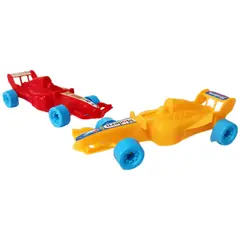 GENERICO - Camión Grúa X2 Trenes X2 Carros Formula 1 Juguetes Para Niño