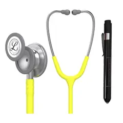 LITTMANN - Fonendoscopio Classic 3 Lemon Lime ref. 5839 + Linterna