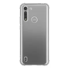 PHONETIFY - Funda Transparente Antichoque para Moto G8 Power Lite