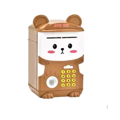 AGUGU STORE - Alcancia Electronica Con Huella Y Clave Infantil