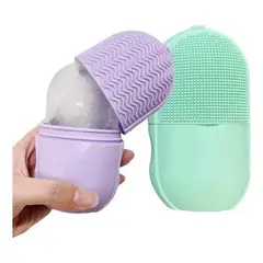 GENERICO - Molde Hielo Masajeador Facial Hieloterapia