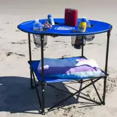 GENERICO - Mesa Plegable Para Acampar Al Aire Libre Rio Beach
