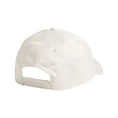 CALVIN KLEIN - Gorra beige con parche de goma