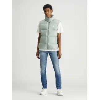 CALVIN KLEIN - Jeans azul slim desteñido