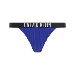 CALVIN KLEIN - Bikini de Baño Azul tipo brasileño - Intense Powerr