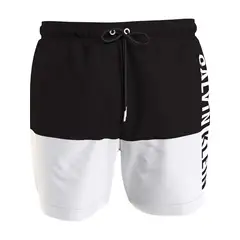 CALVIN KLEIN - Traje negro de baño de largo medio con cordón - Intense Power