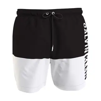 CALVIN KLEIN - Traje negro de baño de largo medio con cordón - Intense Power