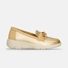 BATA - Mocasines Para Mujer Comfit Champaña Jina Fiona