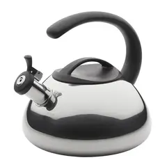 FARBERWARE - Tetera con silbido 21L cuerpo en acero inoxidable