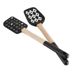 FARBERWARE - Set x 2 espátulas silicona. Colección Disney Monochrome.