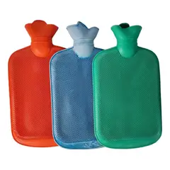 GENERICO - Bolsa Térmica Caucho Perra Agua Caliente Fría Alivia Dolores_.
