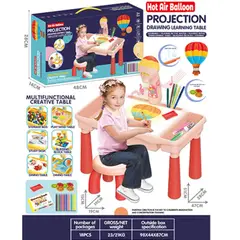 GENERICO - MESA PARA COLOREAR MULTIFUNCIONAL