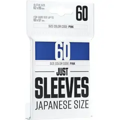 ASMODEE - Fundas Protectores Just Sleeves Japanese Azules 62X89mm 60