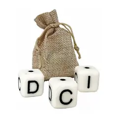 GENERICO - Dados ICDLCR Divertido Juego De Integración Y Azar