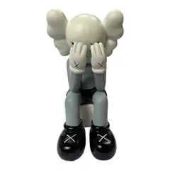 GENERICO - Kaw Popobe Decorativo Blanco Con Gris Sentado