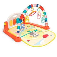 MY NEW BABY - Gimnasio Musical Para Bebe Tapete Didactico y Piano Naranja