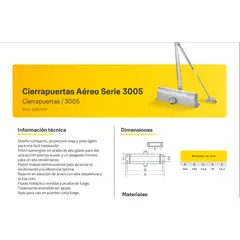 YALE - BRAZO MECANICO 150KG PLATA SERIE 3005 0007019