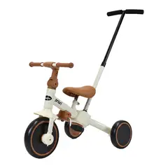 PRIORI - Triciclo Paseador Y Bici Balance 4 En 1 Cosmo Beige