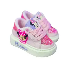 GENERICO - ZAPATILLAS DE NIÑA APLIQUES