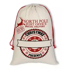 GENERICO - Bolsa De Regalo Navidad Regalos Tula Saco De Santa