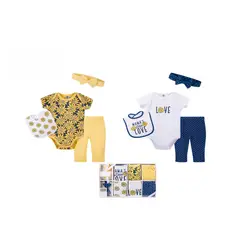 HUDSON - Regalo Para Baby Shower Ropa Para Bebe Set X2 Conjuntos Body