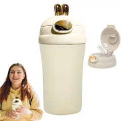 GENERICO - Termo Térmico Infantil Para Niñas En Acero Inoxidable 400 Ml