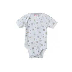 SANTANA - Body Bebé Manga Corta Niño Zafiro
