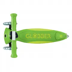 GLOBBER - PATINETA PLEGABLE PRIMO PLUS VERDELIMA - LLANTAS LUCES LED