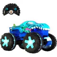 HOT WHEELS - Camión Monster Truck A Control Remoto Mega-Wrex
