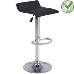 ONE PIXEL - Silla Alta Bar Comedor Giratorio Importado Negro