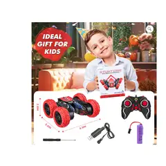 GENERICO - Carro Control Remoto Stunt Car Led Para Niños
