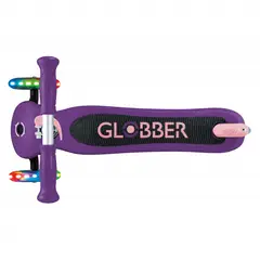 GLOBBER - PATINETA PRIMO NO PLEGABLE MORADAROSADA - LLANTAS LUCES LED