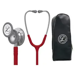 LITTMANN - Fonendoscopio Classic 3 Burgundy ref. 5627 + Estuche Lona