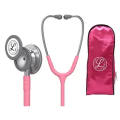 LITTMANN - Fonendoscopio Classic III Pearl Pink ref. 5633 + Estuche Lona