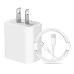 GENERICO - Cargador USB-C a Lightning 20w Smartphone Power Adapter 2024
