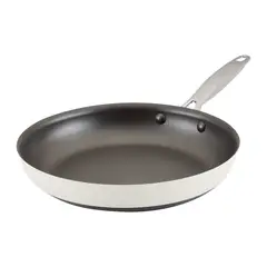 ANOLON - Sartén antiadherente anodizado duro Archieve 30cm Crema