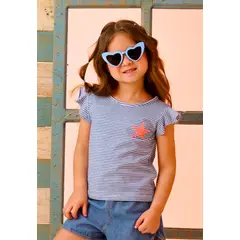 BABY PLANET - Camiseta Manga Bolero Bebita