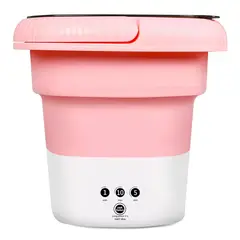 GENERICO - Lavadora Portátil Electrica Mini Pequeña Plegable Retractil