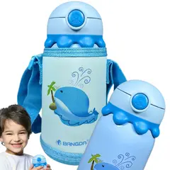 GENERICO - Termo De Agua Escolar Infantil Para Niños Térmico Inoxidable.