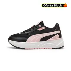 PUMA - Tenis R78 Disrupt Mujer-Negro