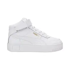 PUMA - Tenis Botas Carina Street Mid Mujer-Blanco