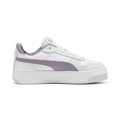 PUMA - Tenis Carina Street Wns Mujer-Blanco/Morado