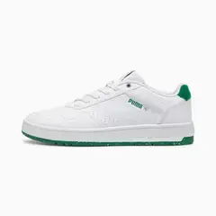 PUMA - Tenis Court Classic Better-Blanco/Verde