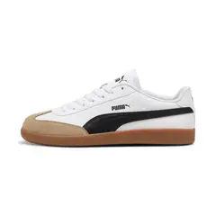 PUMA - Tenis 9-T Lifestyle-Blanco/Negro