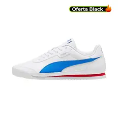 PUMA - Tenis Turino Ii-Blanco/Azul