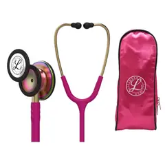 LITTMANN - Fonendoscopio Classic III Raspberry Rainbow 5806 + Estuche Lona