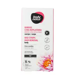 GENERICO - Bandas Depilatoria Body Natur Flor de Loto