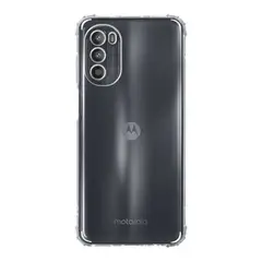 PHONETIFY - Funda Transparente Antichoque para Moto G52