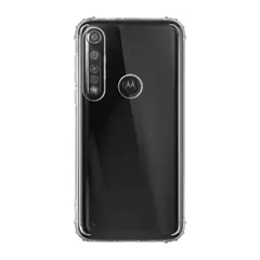 PHONETIFY - Funda Transparente Antichoque para Moto G8 Plus