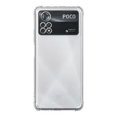 PHONETIFY - Funda Transparente Antichoque para Xiaomi Poco X4 Pro 5G